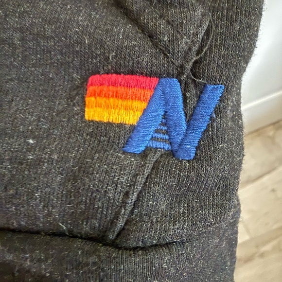 Aviator Nation 5 Stripe Zip-Up Hoodie Size XL Unisex - Picture 2 of 5